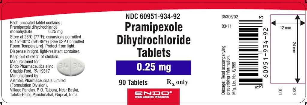 Pramipexole Dihydrochloride