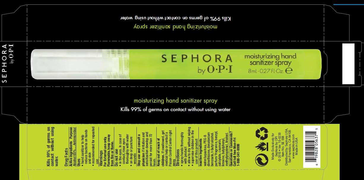 SEPHORA BY OPI MOISTURIZING HAND SANITIZER