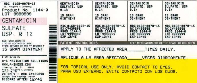 Gentamicin sulfate