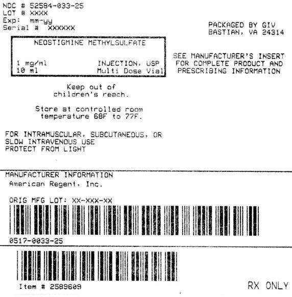 Neostigmine Methylsuflate