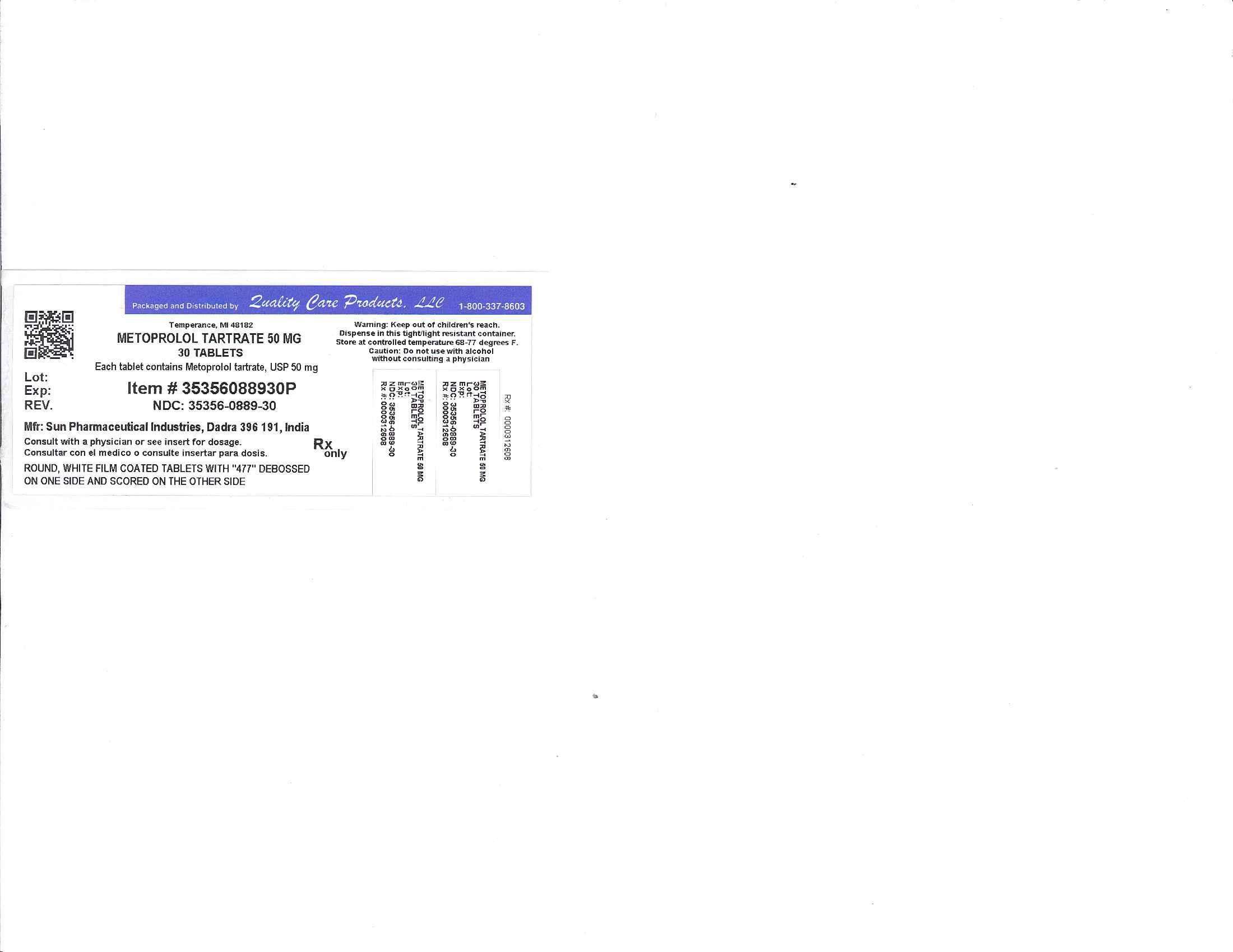 Metoprolol Tartrate