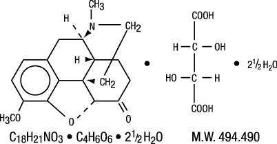 Hydrocodone Bitartrate and Acetaminophen