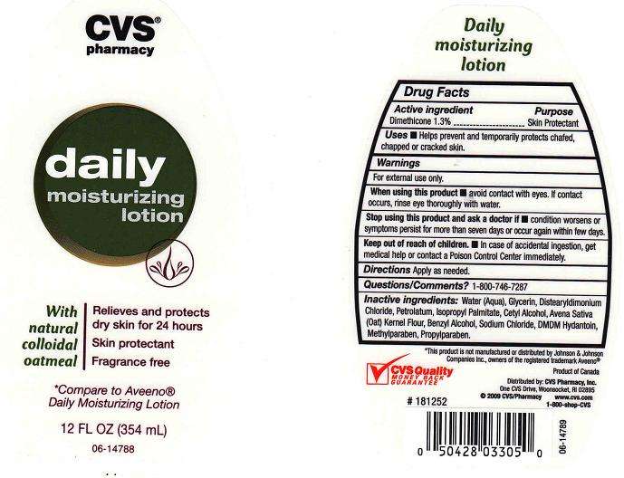 CVS daily moisturizing