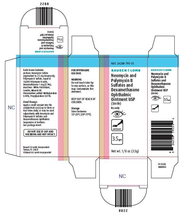 Neomycin and Polymyxin B Sulfates and Dexamethasone