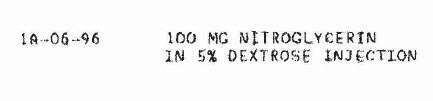 Nitroglycerin In Dextrose