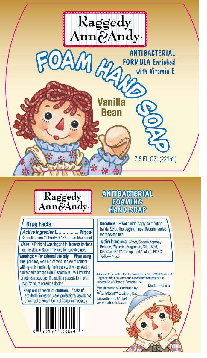 Raggedy Ann and Andy Foam