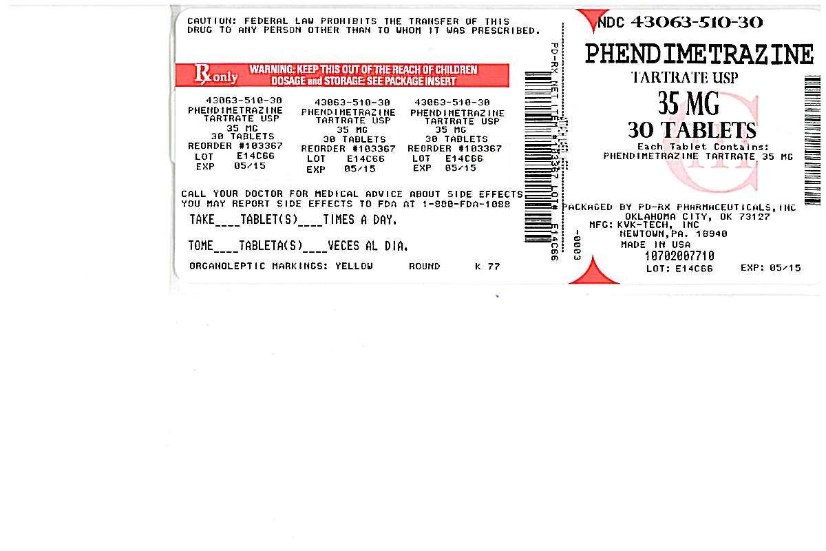 Phendimetrazine Tartrate