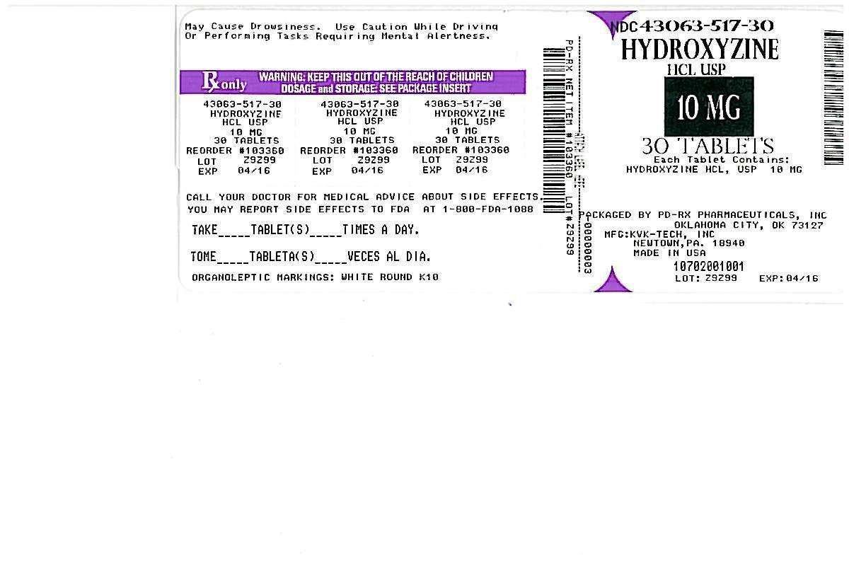 Hydroxyzine Hydrochloride