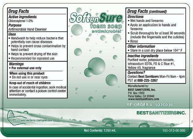 Soften Sure Foam Soap Antimicrobial