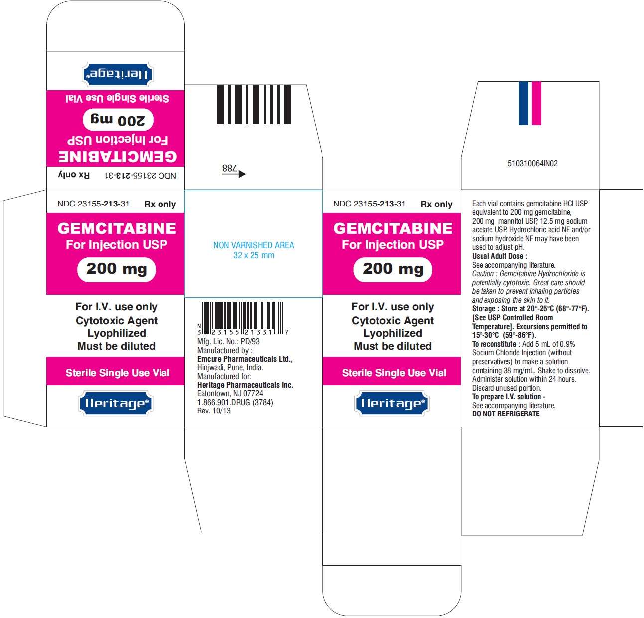 Gemcitabine hydrochloride