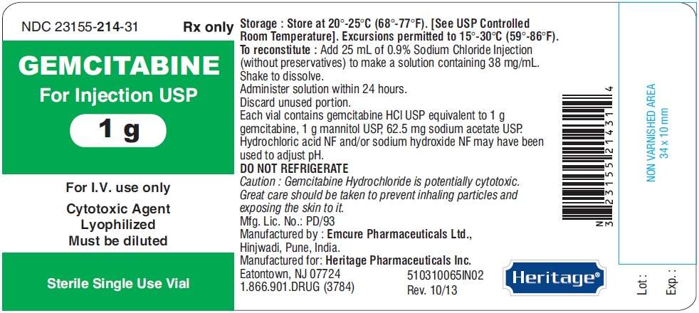 Gemcitabine hydrochloride