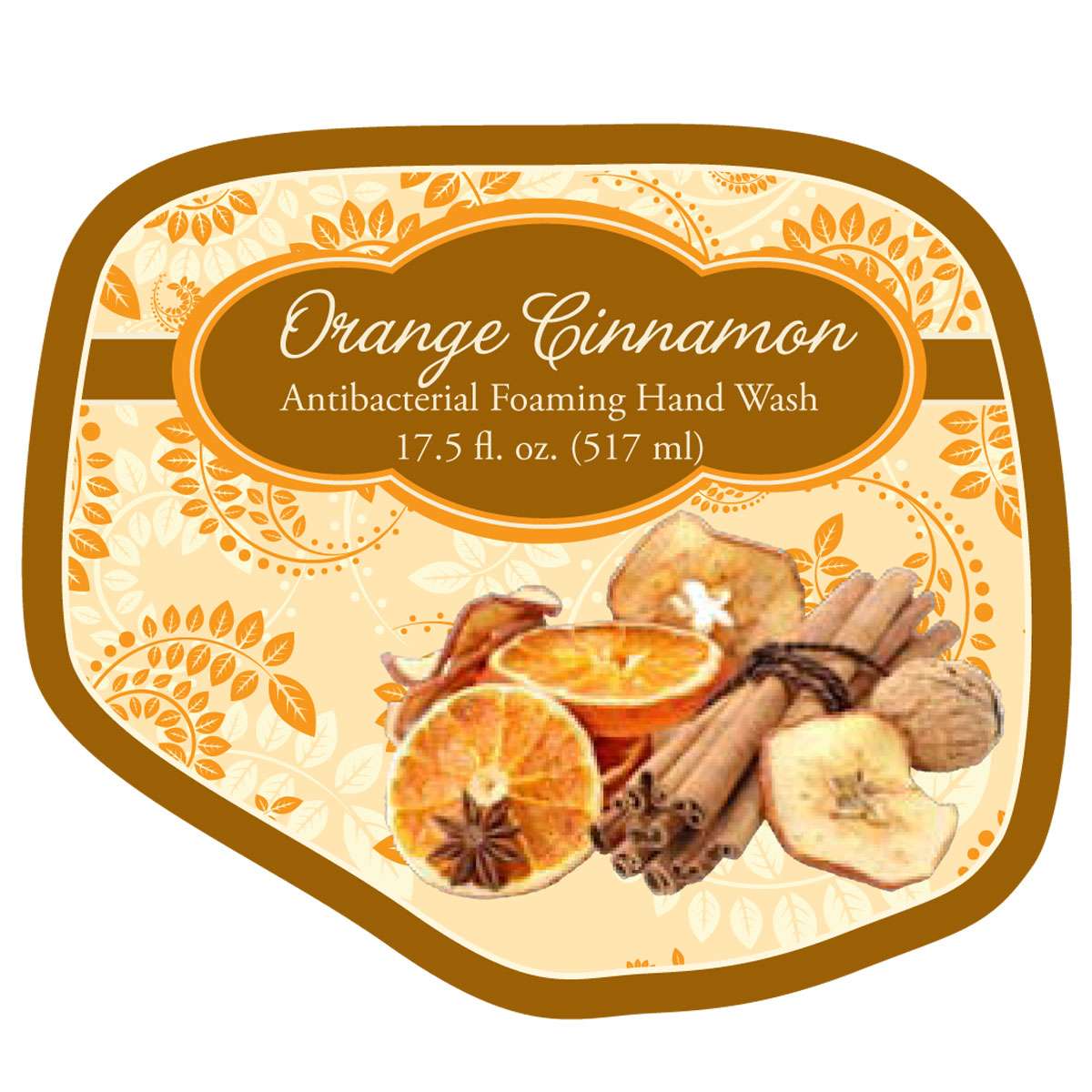 Orange Cinnamon Antibacterial Foaming Hand Wash