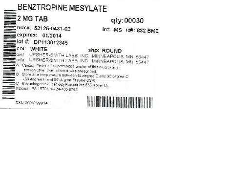 Benztropine Mesylate