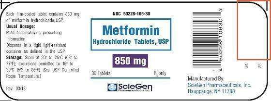 METFORMIN HYDROCHLORIDE