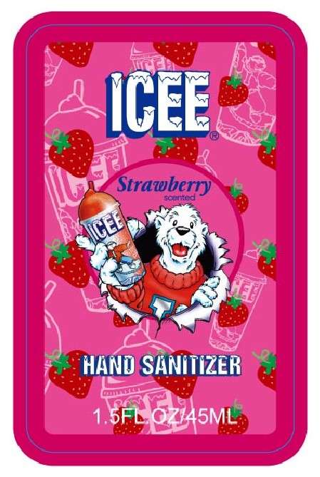 Icee Strawberry Scented Hand Sanitizer