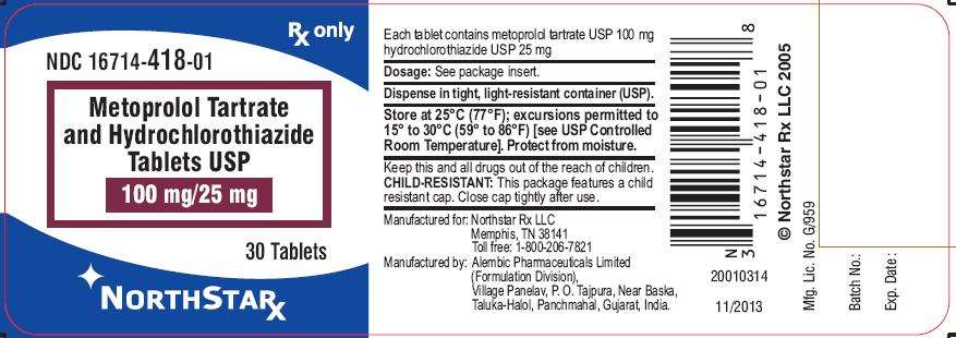 Metoprolol Tartrate and Hydrochlorothiazide