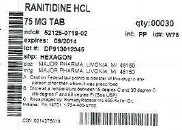 Ranitidine 75