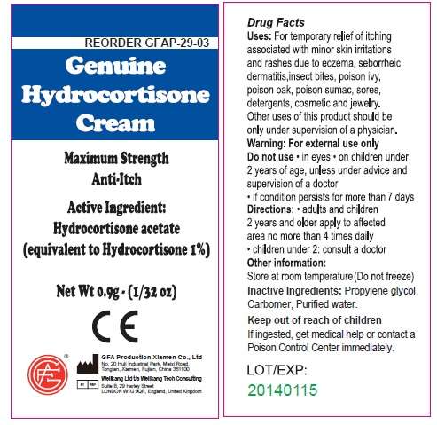 Genuine Hydrocortisone