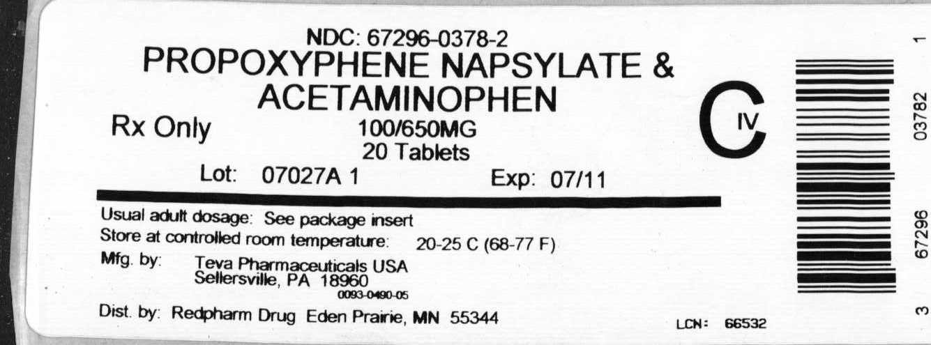 Propoxyphene Napsylate and Acetaminophen