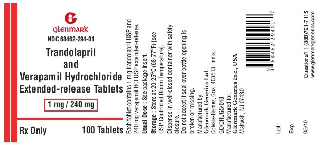 Trandolapril and Verapamil Hydrochloride