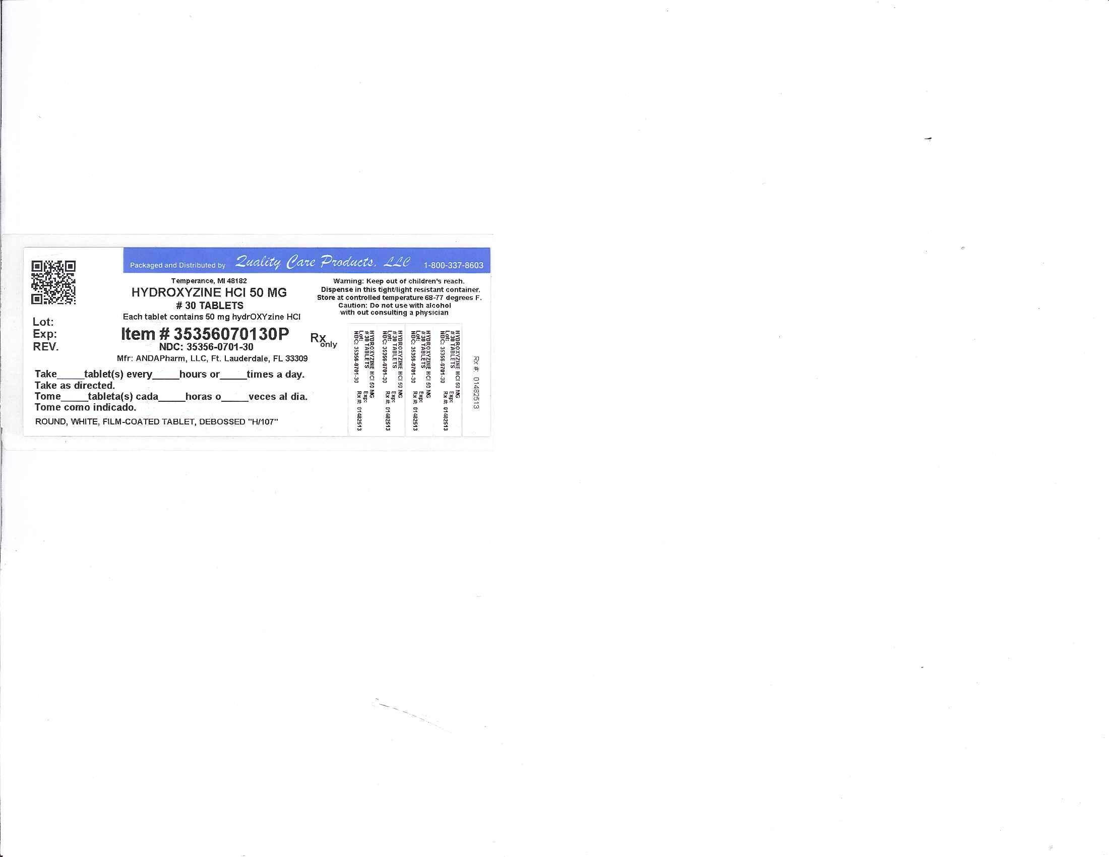 Hydroxyzine Hydrochloride