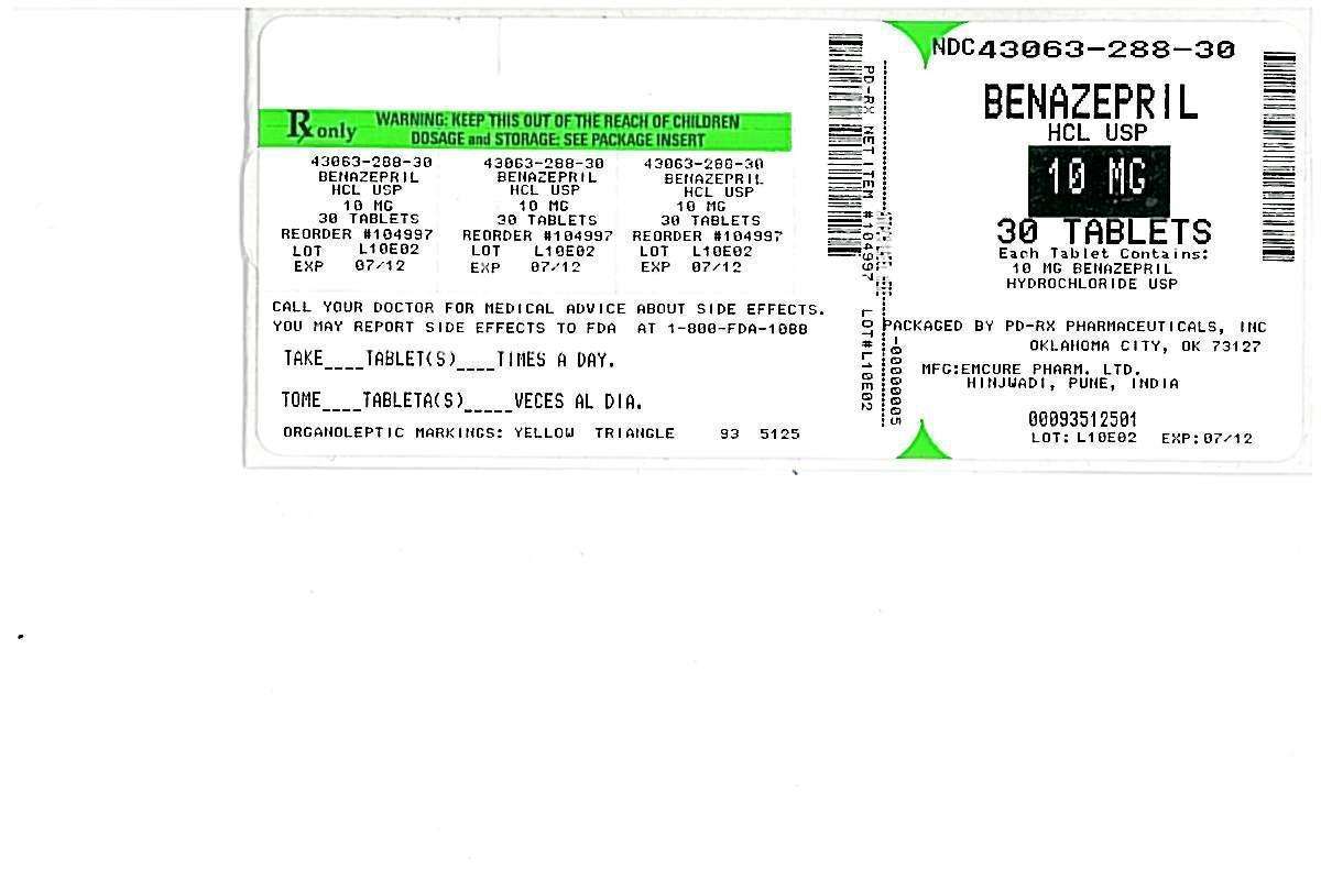 Benazepril Hydrochloride