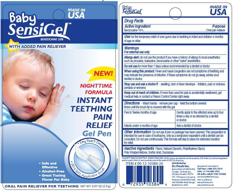 Baby SensiGel Night Time Formula