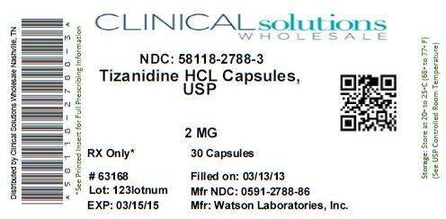 tizanidine hydrochloride