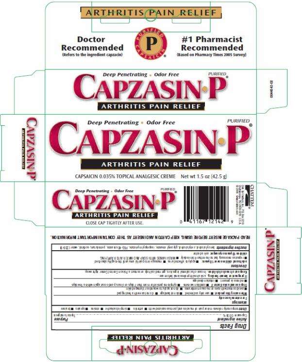 Capzasin P Arthritis Pain Relief