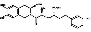 Moexipril Hydrochloride and Hydrochlorothiazide