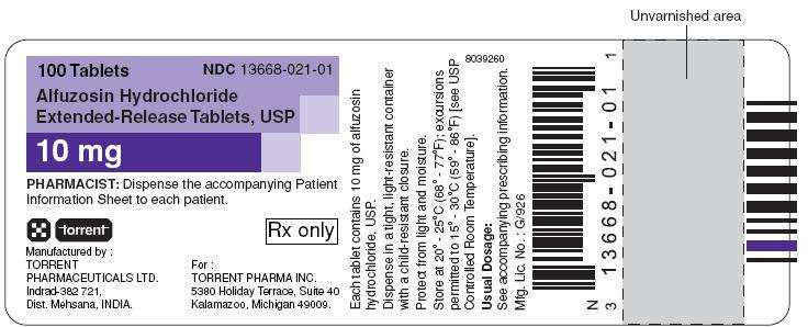 ALFUZOSIN HYDROCHLORIDE