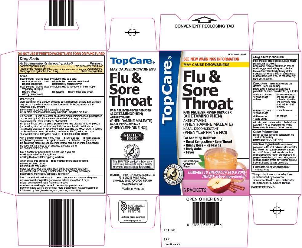 top care flu and sore throat