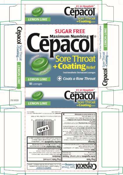 Cepacol Sore Throat Plus Coating