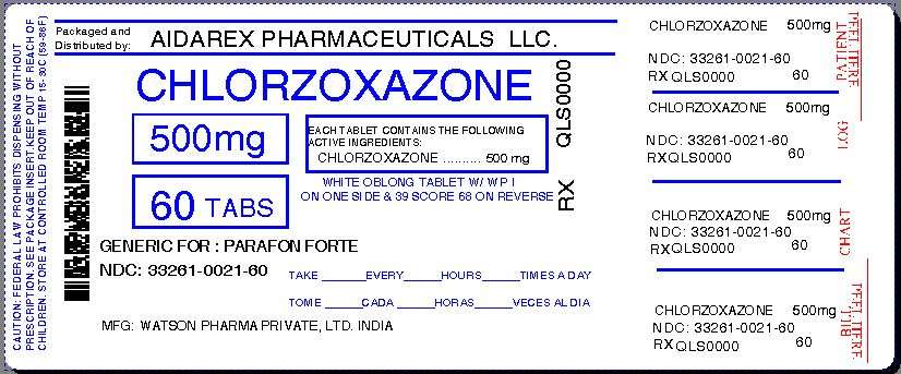 Chlorzoxazone