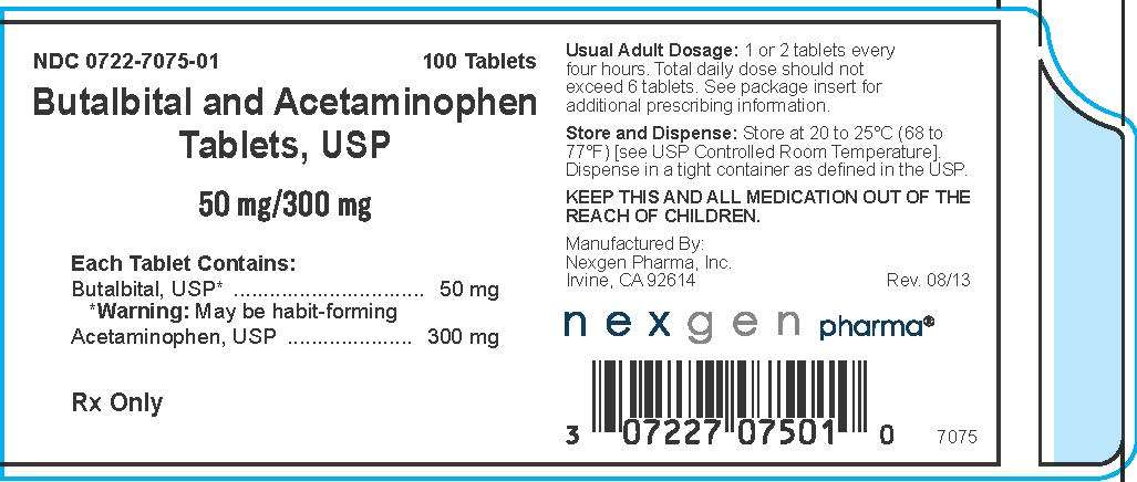 Butalbital and Acetaminophen