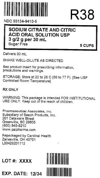 Sodium Citrate and Citric Acid