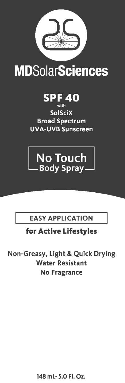 MDSolarSciences SPF40 No Touch Body