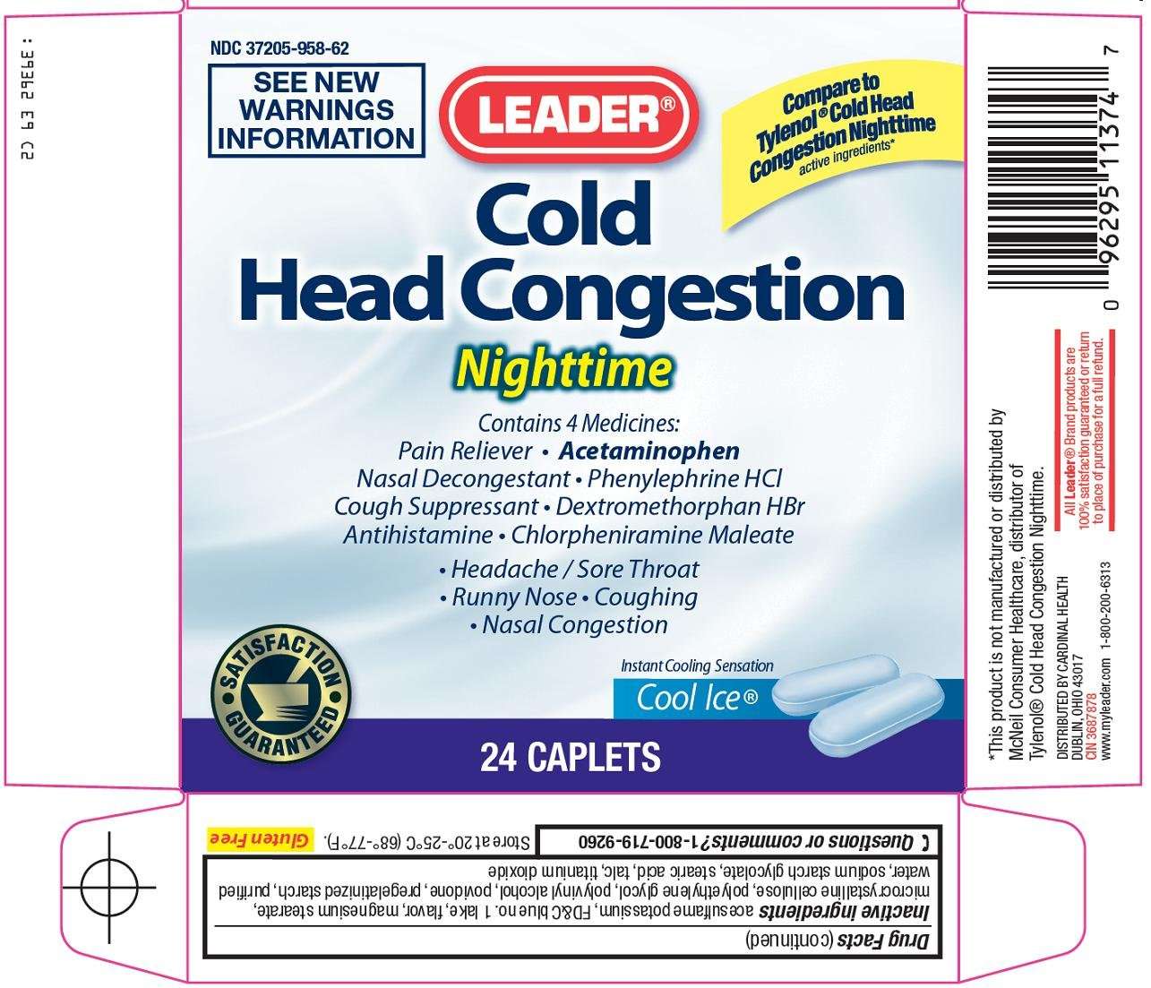 leader cold head congestion