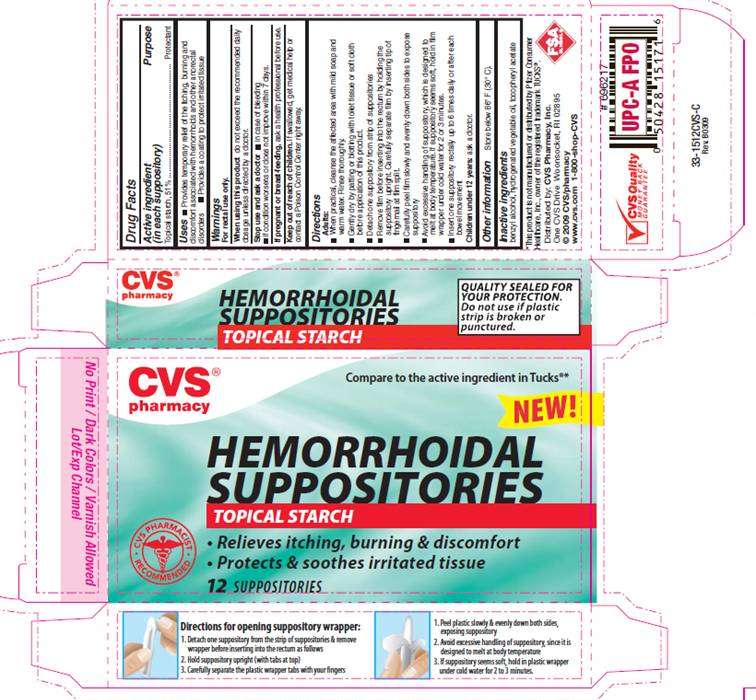 Hemorrhoidal Starch