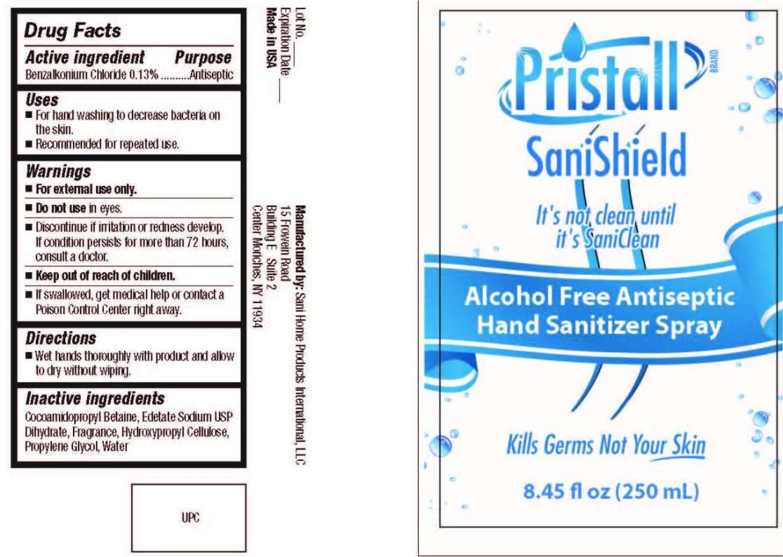 Pristall SaniShield Alcohol Free Antiseptic Hand Sanitizer