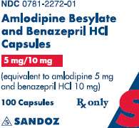 Amlodipine Besylate and Benazepril Hydrochloride