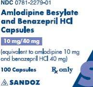 Amlodipine Besylate and Benazepril Hydrochloride