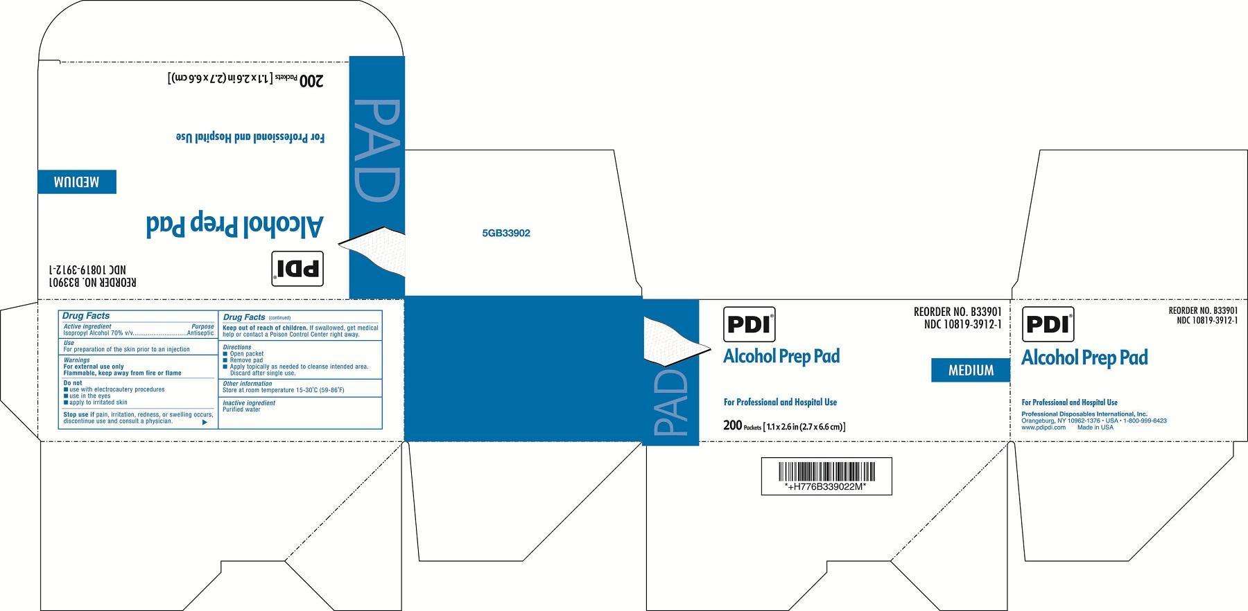 PDI Alcohol Prep Pad