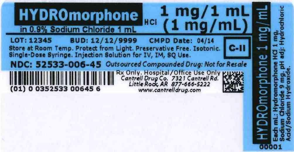 Hydromorphone HCl