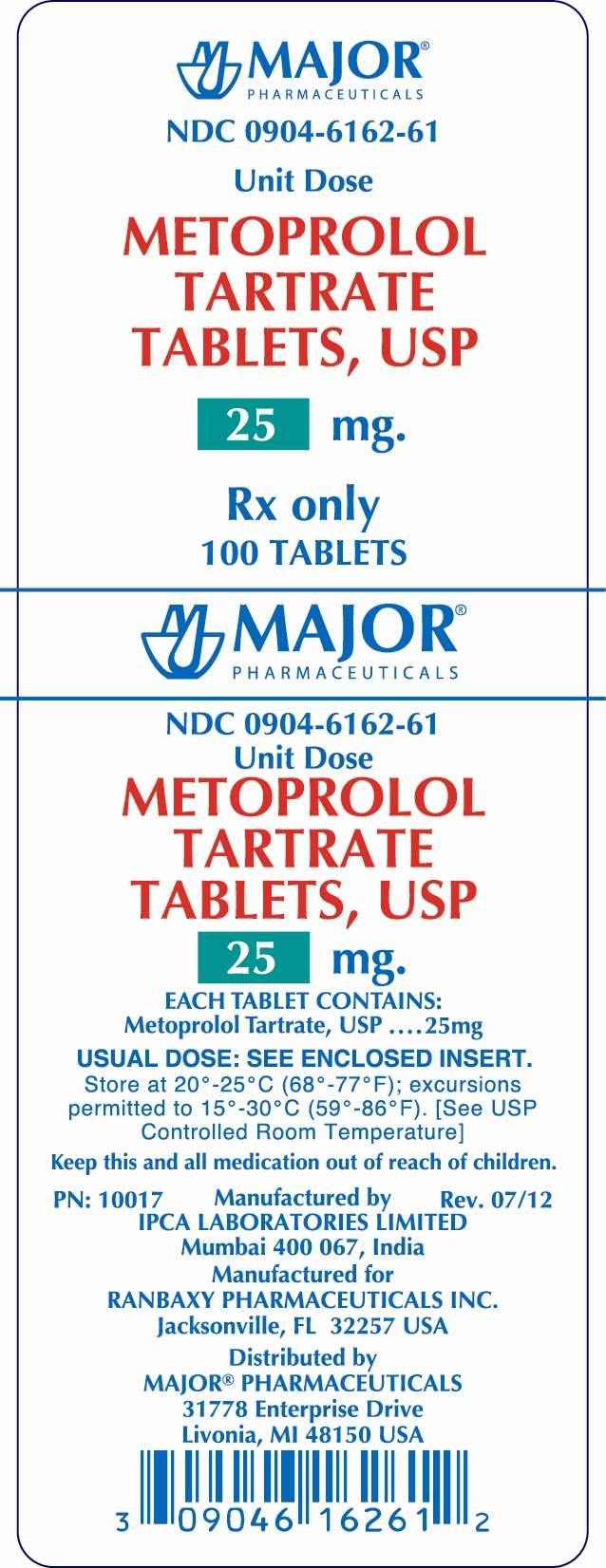 Metoprolol Tartrate