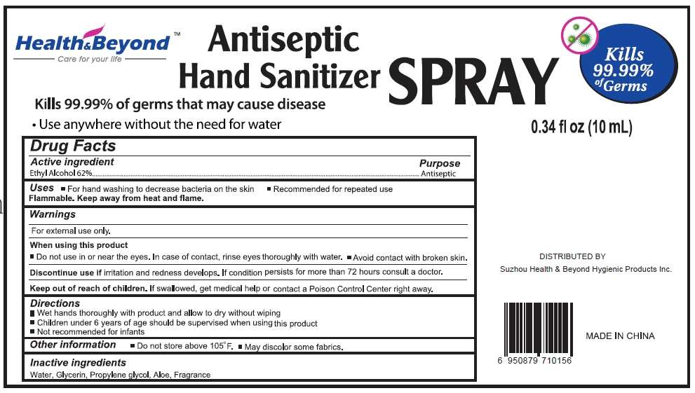 Health and Beyond Antiseptic Hand Sanitizer