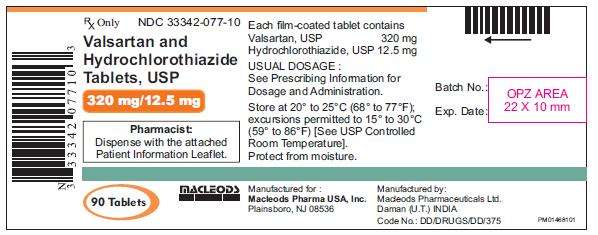 Valsartan and Hydrochlorothiazide