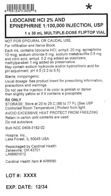 Lidocaine Hydrochloride and Epinephrine