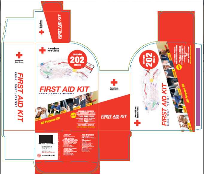 ARC Emergency Preparedness FIRST AID Contains 202 PIECES