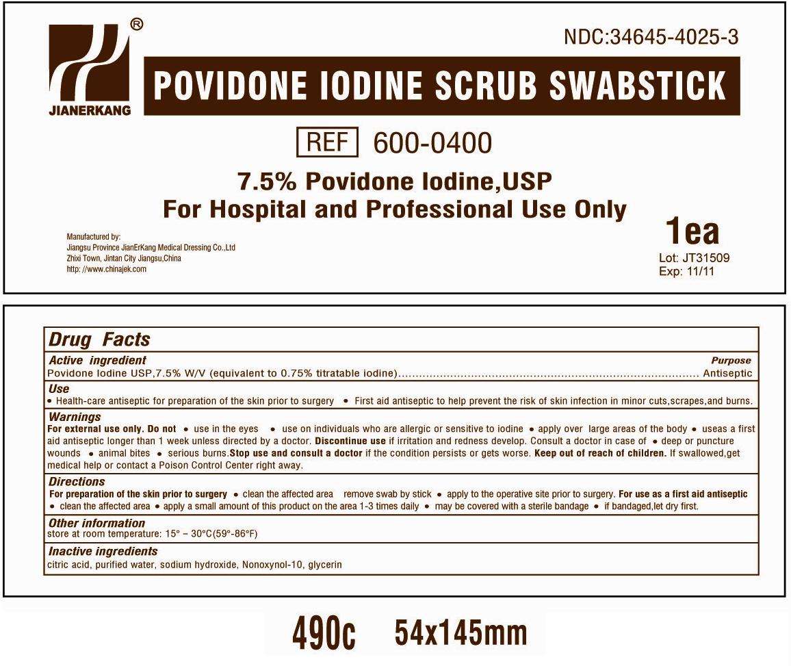 Povidone Iodine Scrub